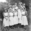 Leamington Spa.  Group of nurses