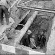 Leamington Spa.  Parade, new sewer being laid