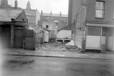 Leamington Spa.  Site of Aylesford Arms, demolished