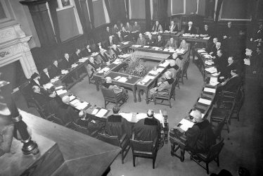 Leamington Spa.  Leamington Town Council in session