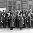 Leamington Spa.  Members of Town Council robed