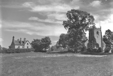 Lillington.  Church and manor