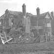 Lillington.  Lonsdale Road, bomb damage