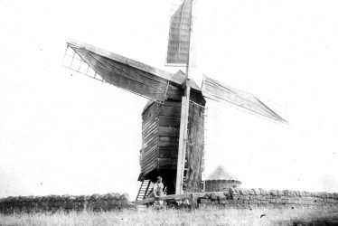 Burton Dassett.  Windmill