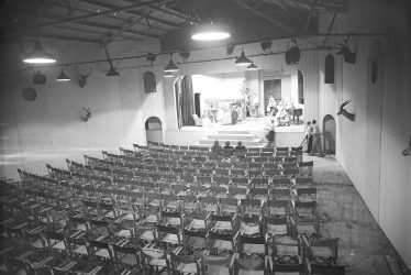 Leamington Spa.  Loft Theatre, interior