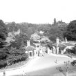 Leamington Spa.  Jephson Gardens, entrance gates