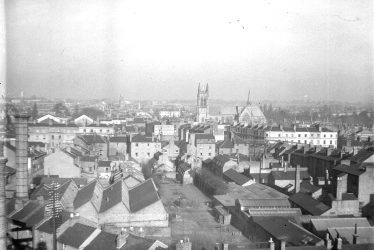 Leamington Spa.  Gasworks Company, view from the works