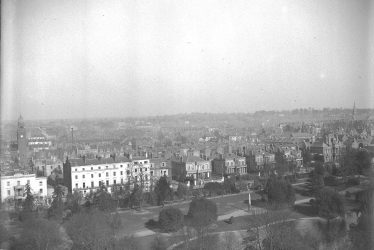 Leamington Spa.  All Saint's Church, view from the Tower