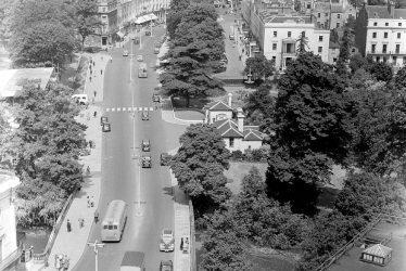 Leamington Spa.  All Saint's Church, view from the Tower