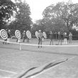 Leamington Spa.  Archery in Jephson Gardens