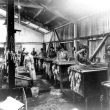 Leamington Spa.  Flavel's, factory interior