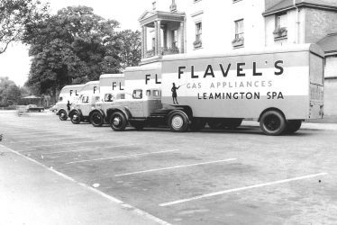 Leamington Spa.  Flavel's lorries