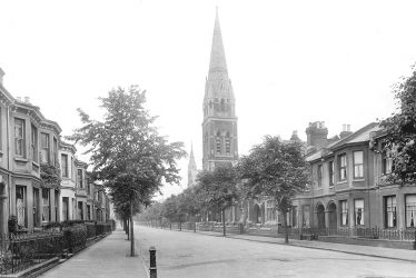 Leamington Spa.  Leicester Street