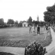 Leamington Spa.  Victoria Park bowling green