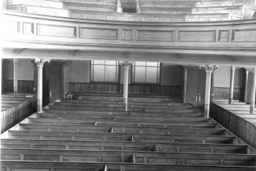 Leamington Spa.  Dale Street, Methodist Church, interior