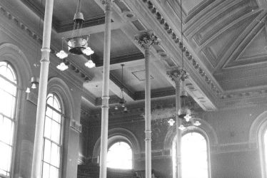 Leamington Spa.  Dale Street, Methodist Church, interior