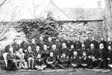 Leamington Spa.  Group of Methodist gentlemen