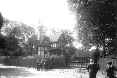 Leamington Spa.  Shrubland Hall entrance