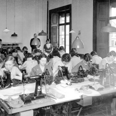 Leamington Spa.  Sewing machinists