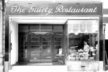 Leamington Spa.  Gaiety Restaurant