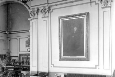 Leamington Spa.  Pump Rooms, interior