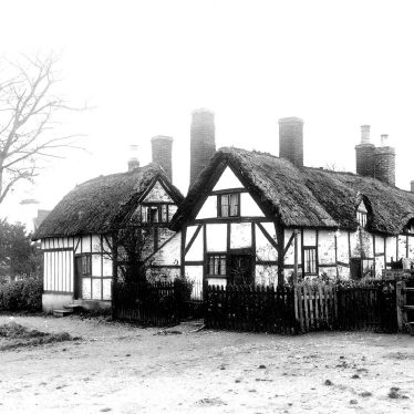 Whitnash.  Cottages