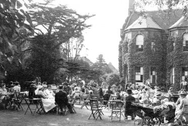 Leamington Spa.  Red Cross garden party