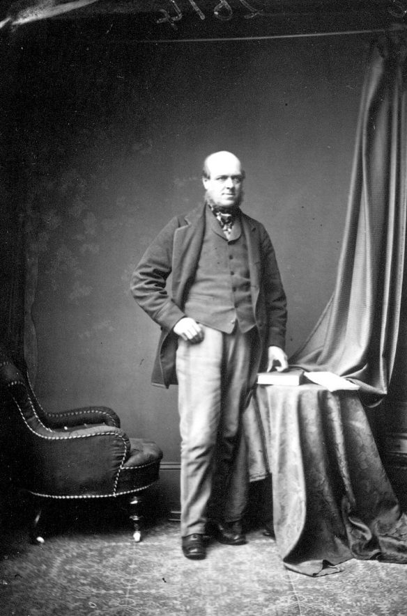 Portrait of H. Clarke.  1875 |  IMAGE LOCATION: (Warwickshire County Record Office) PEOPLE IN PHOTO: Clarke, H, Clarke as a surname