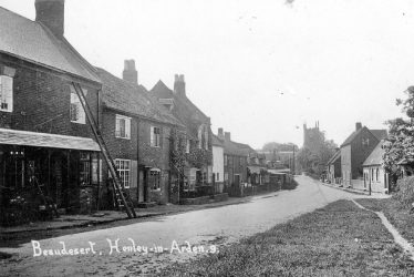 Beaudesert.  Church tower in the distance