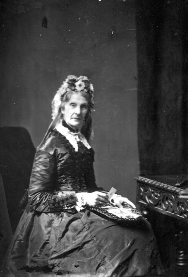 Portrait of a woman with the surname Lovett.  1876 |  IMAGE LOCATION: (Warwickshire County Record Office) PEOPLE IN PHOTO: Lovett as a surname