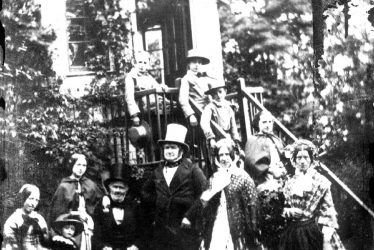 Leamington Spa.  Bolton family group