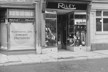 Nuneaton.  Market Place, Riley's Outfitters
