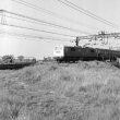 Nuneaton.  Express train crossing bridge
