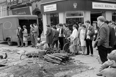 Nuneaton.  Newdegate Street, demolition works