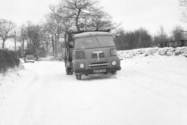 Ansley.  Piper's Lane, snow scene