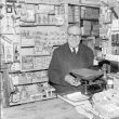Nuneaton.  R.A. Collett in his ironmongers shop