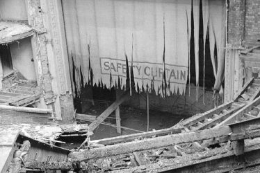 Nuneaton.  Demolition of the Old Hippodrome Theatre