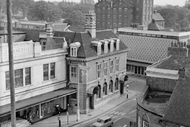 Nuneaton.  Newdegate Street and flour mill