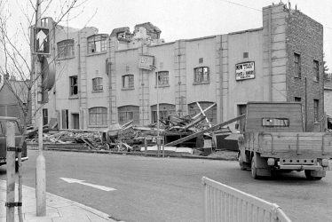 Nuneaton.  Demolition of Page and Hardy's