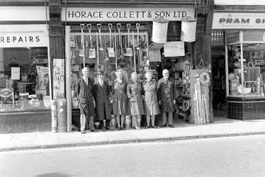 Nuneaton.  Horace Collett's shop