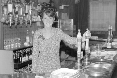 Nuneaton.  Josie Edwards at the "Pen & Wig"