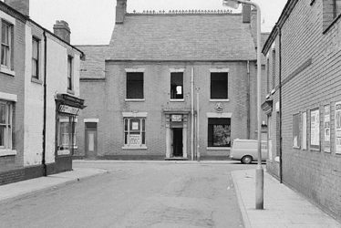 Nuneaton.  Windsor Hotel just prior to demolition