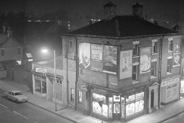 Nuneaton.  Night scene