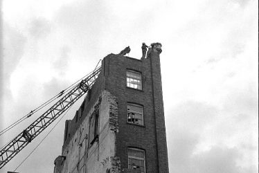 Nuneaton.  Demolition of flour mills