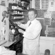 Nuneaton.  John Mugglestone's barbers shop