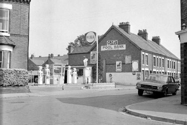 Nuneaton.  Pool Bank service station