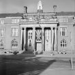 Nuneaton.  Council House decorated for Silver Jubilee
