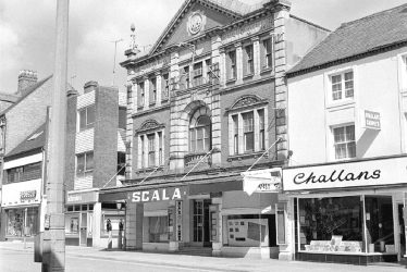 Nuneaton.  Abbey Street, closed Scala Cinema