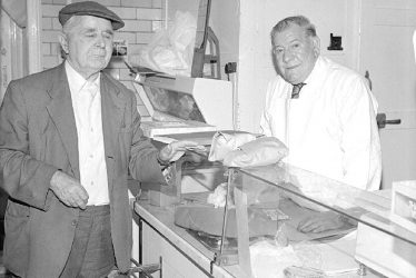 Stockingford.  Butcher's shop