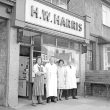 Nuneaton.  Croft Road, H.W. Harris, butchers
